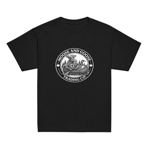 Moose & Goose Canoe - Youth T-Shirts