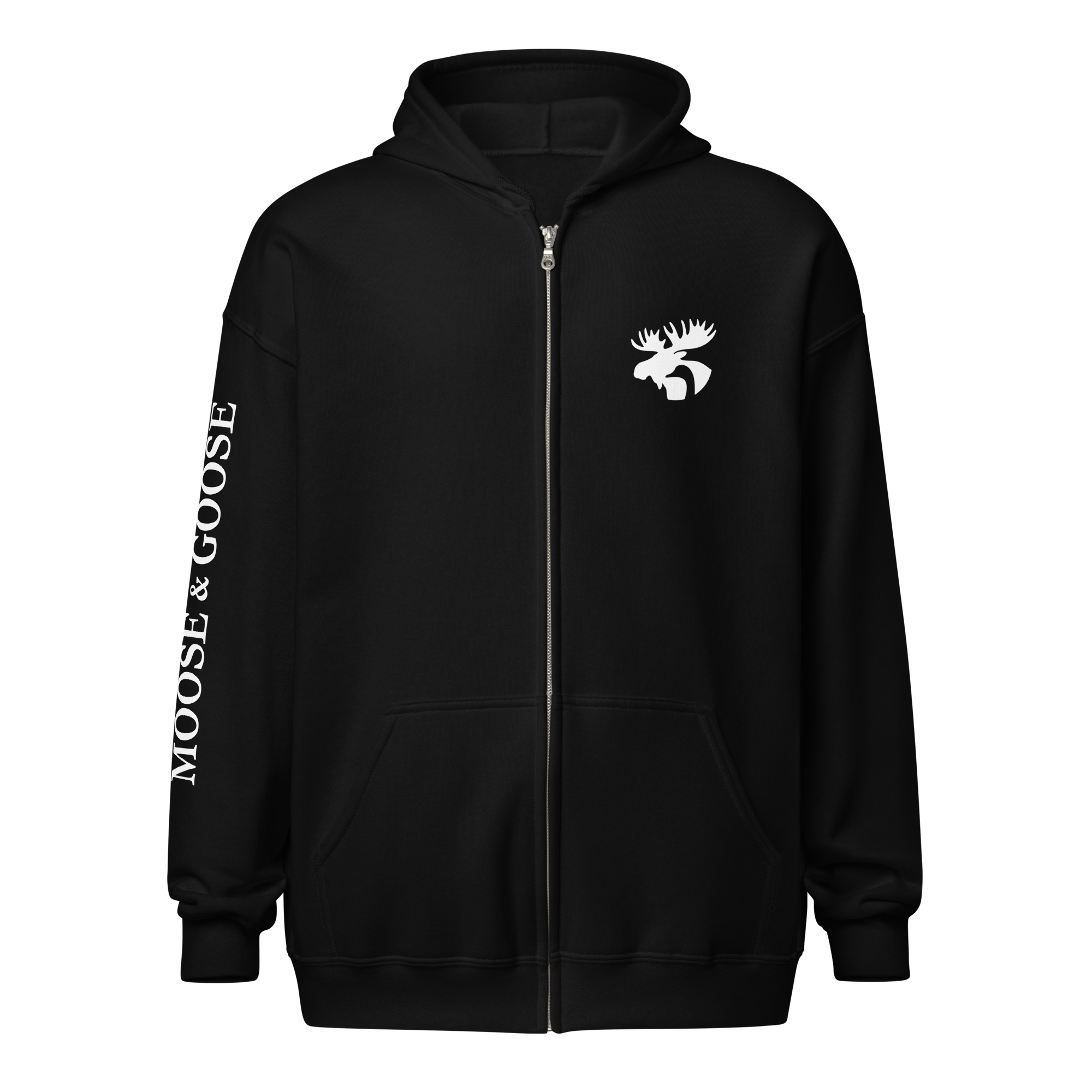 Moose & Goose Full-Zip Hoodie