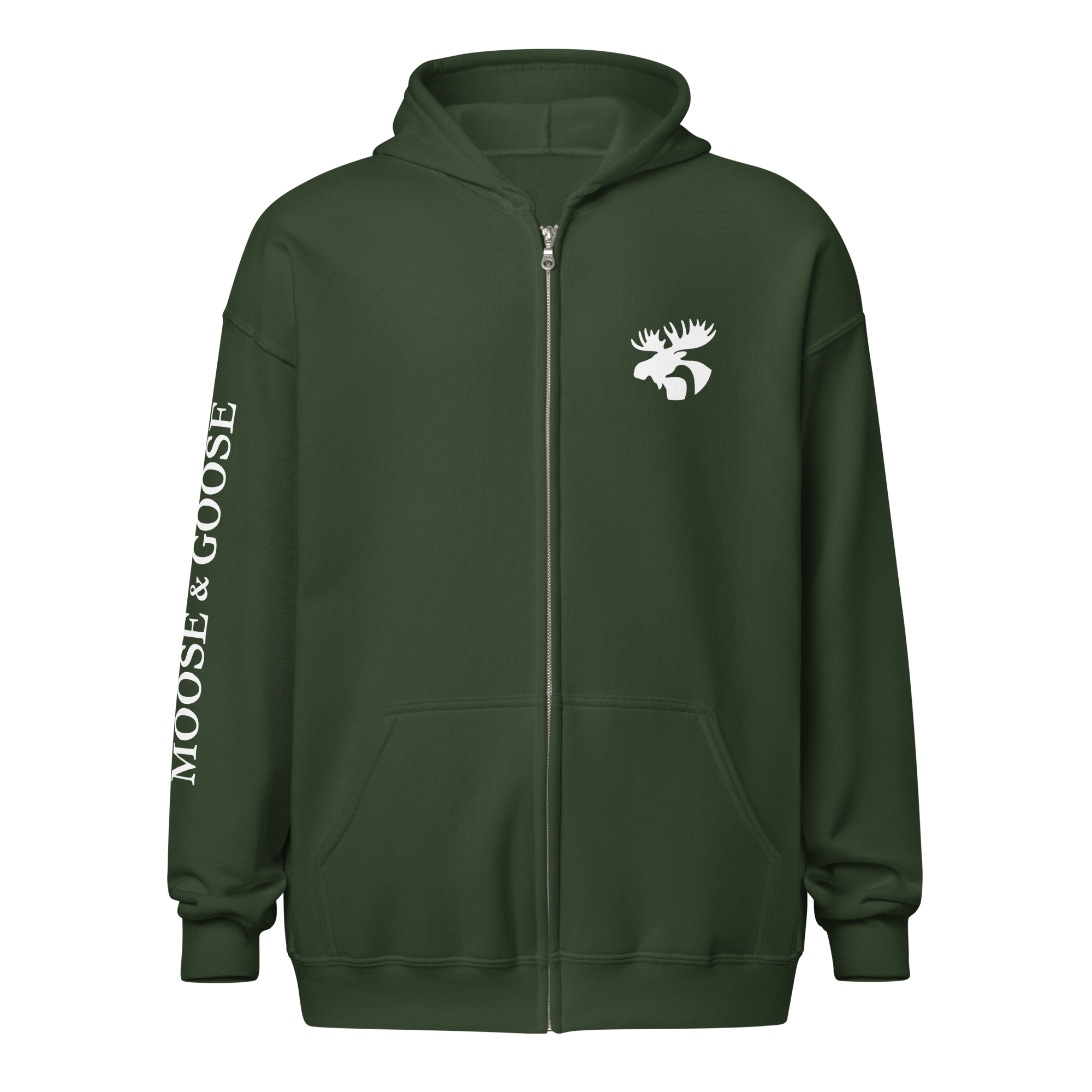 Moose & Goose Full-Zip Hoodie