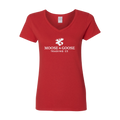 Moose & Goose Printed Women's Logo V-Neck