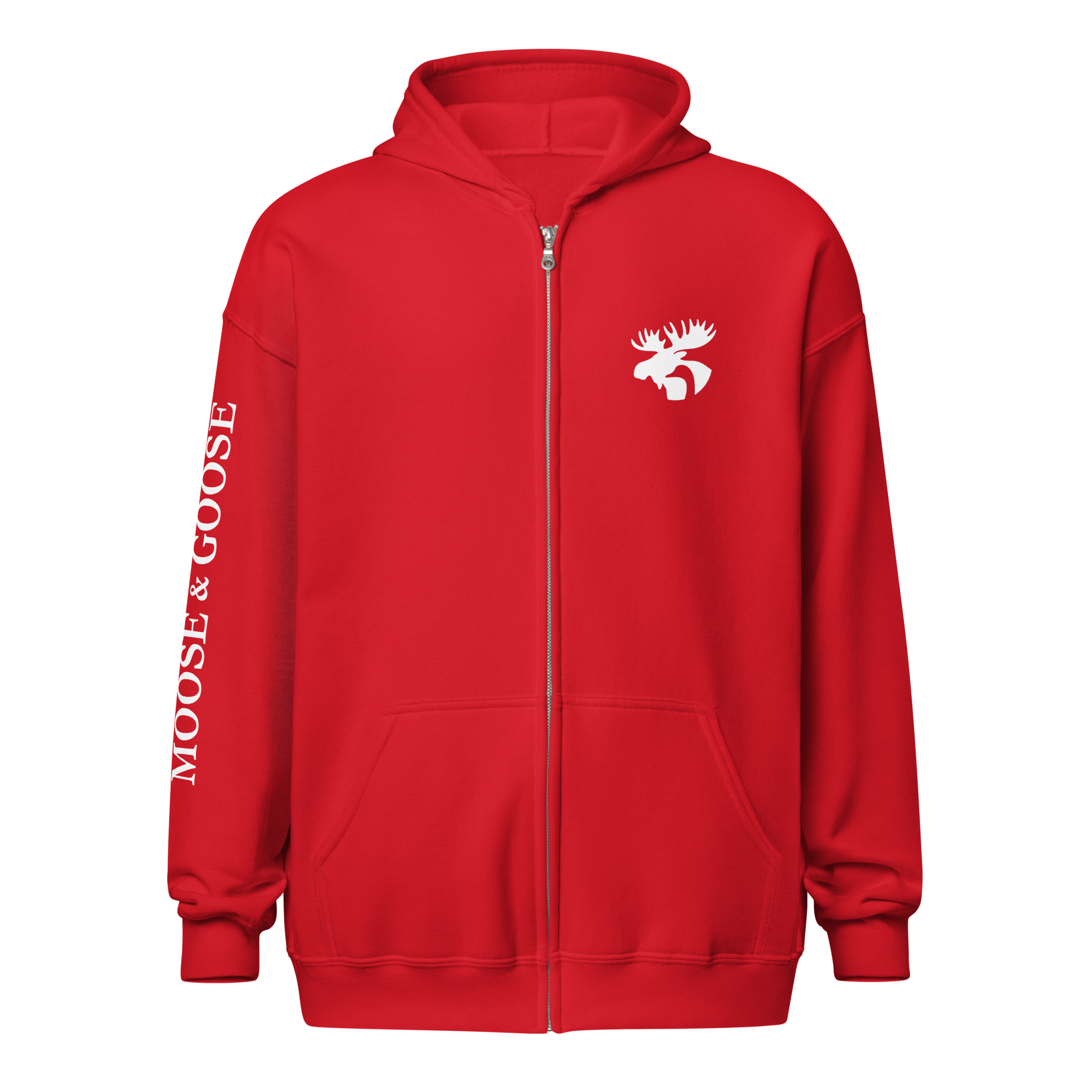 Moose & Goose Full-Zip Hoodie