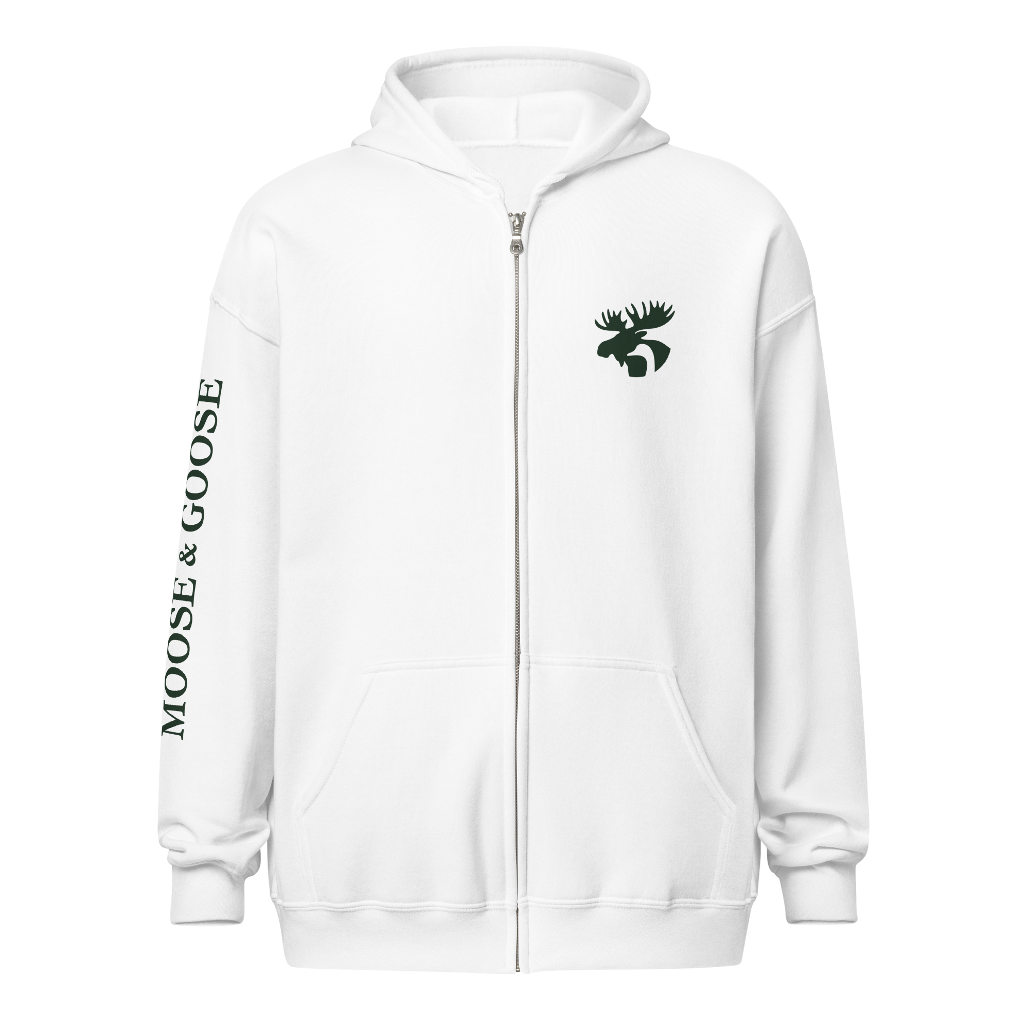 Moose & Goose Full-Zip Hoodie