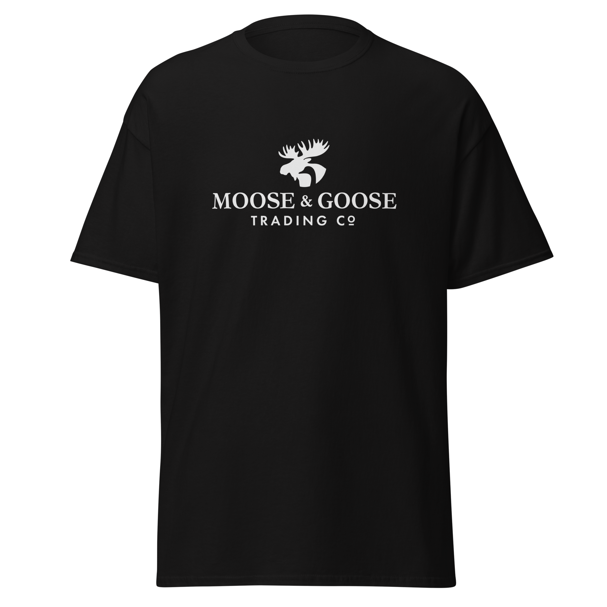 Moose & Goose Printed Men's Logo T-Shirt