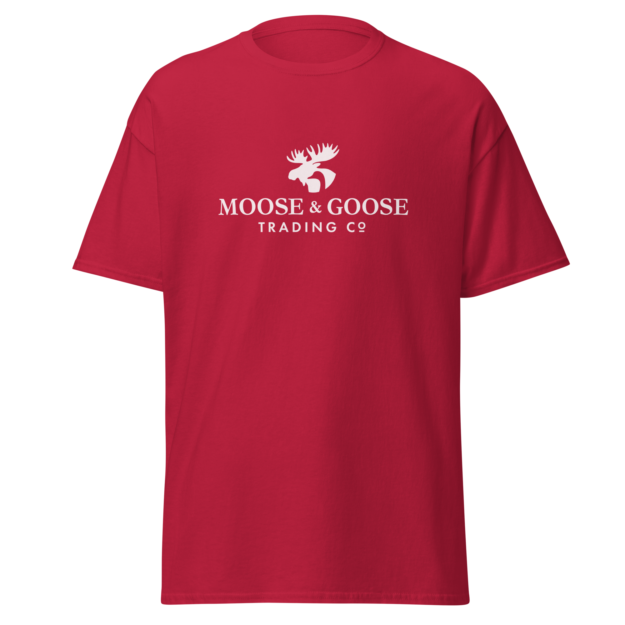 Moose & Goose Printed Men's Logo T-Shirt