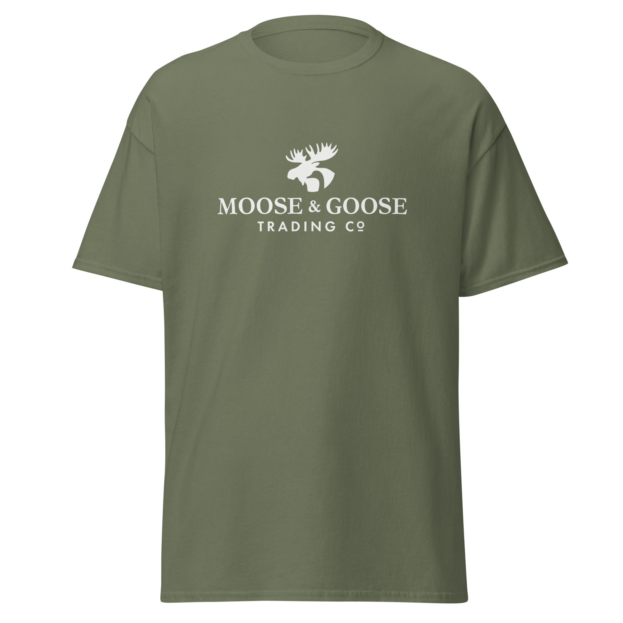 Moose & Goose Printed Men's Logo T-Shirt